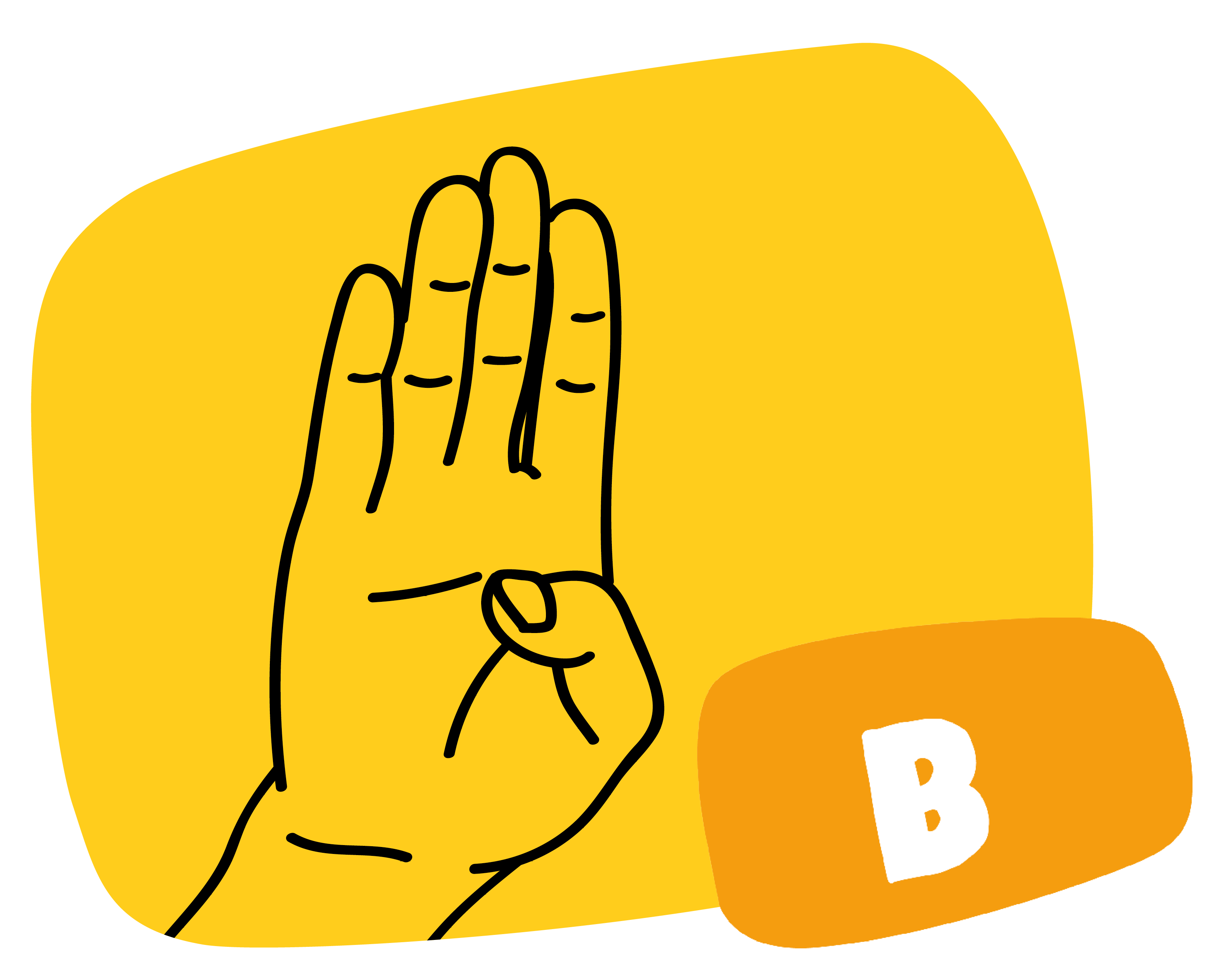 B