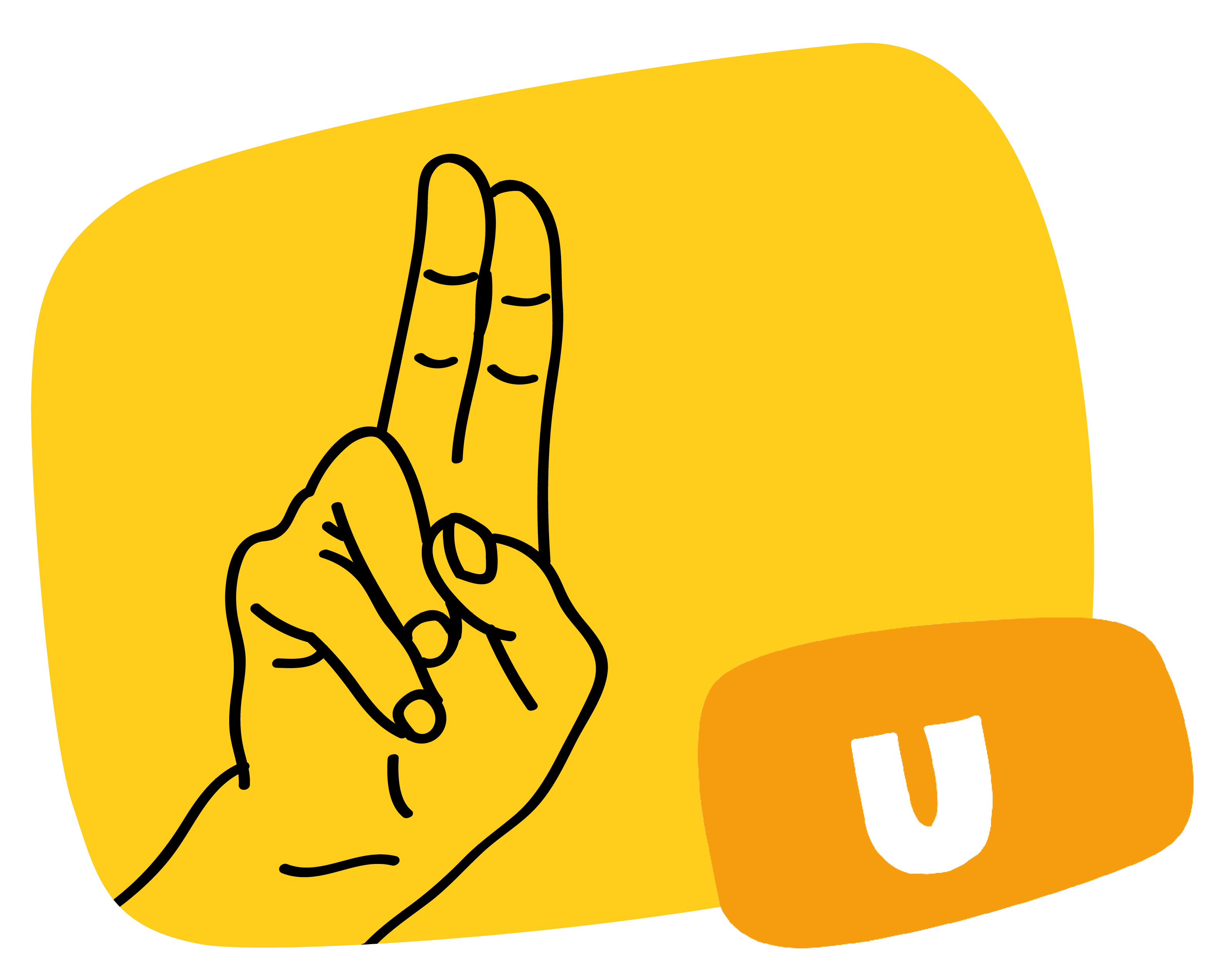 U